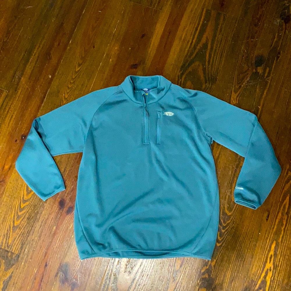 Men’s AFTCO 1/4 zip pullover XL